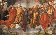 Albrecht Durer The Adoration of the Holy Trinity oil painting artist